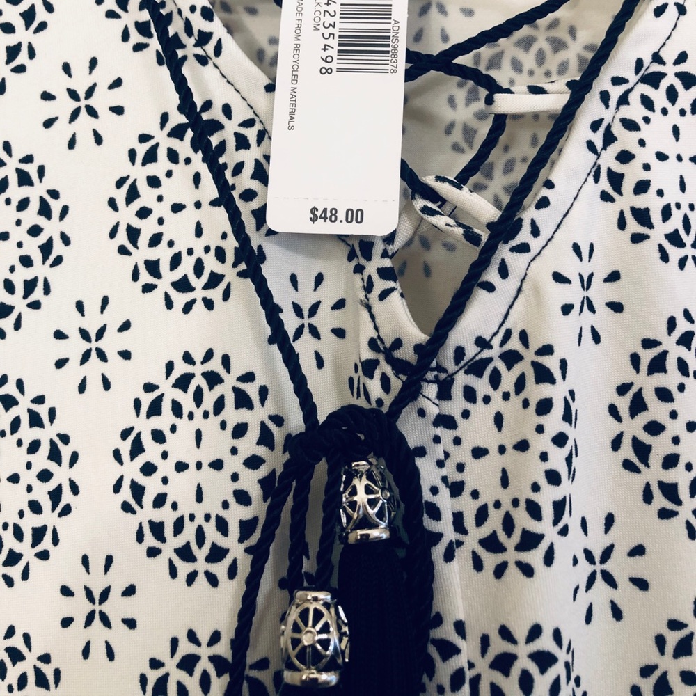 NWT New direction Floral curvy blouse - Picture 4 of 8